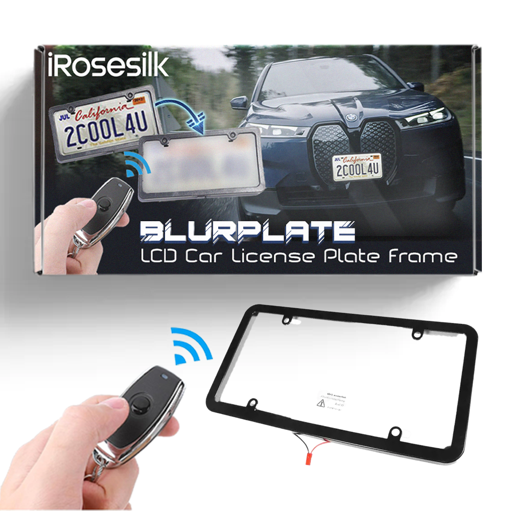 iRosesilk™ - BlurPlate LCD Auto Kentekenplaat Frame
