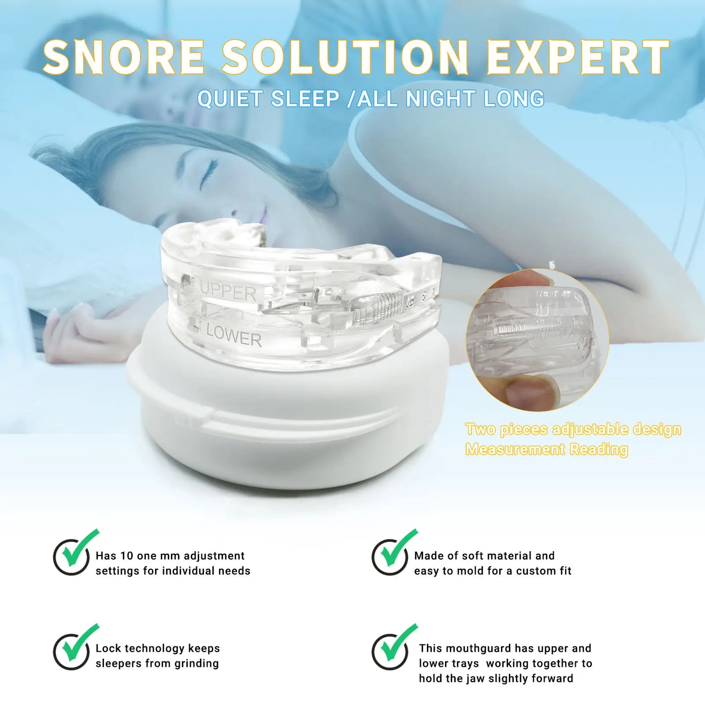 QuietNite™ Elite | Anti Snurken Mondstuk™