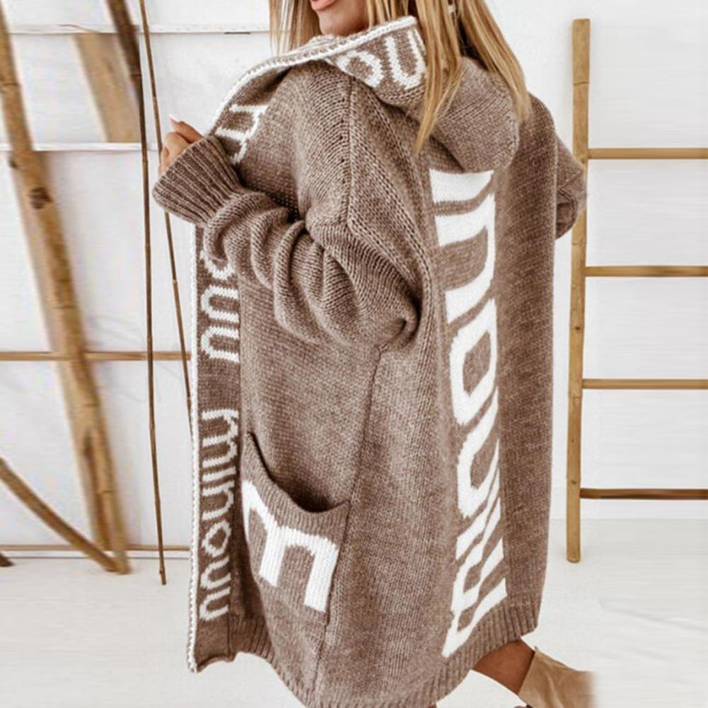 MINOUU | Oversized Women Open Hoody