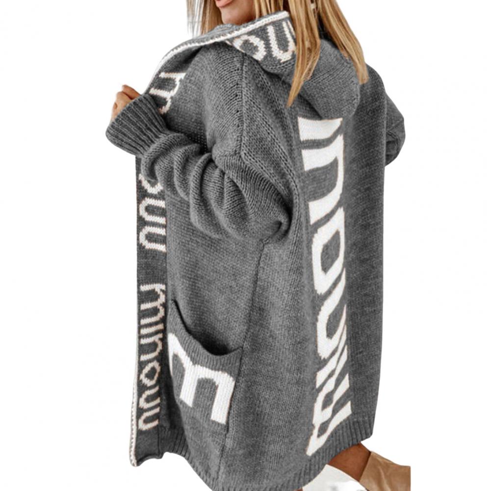 MINOUU | Oversized Women Open Hoody