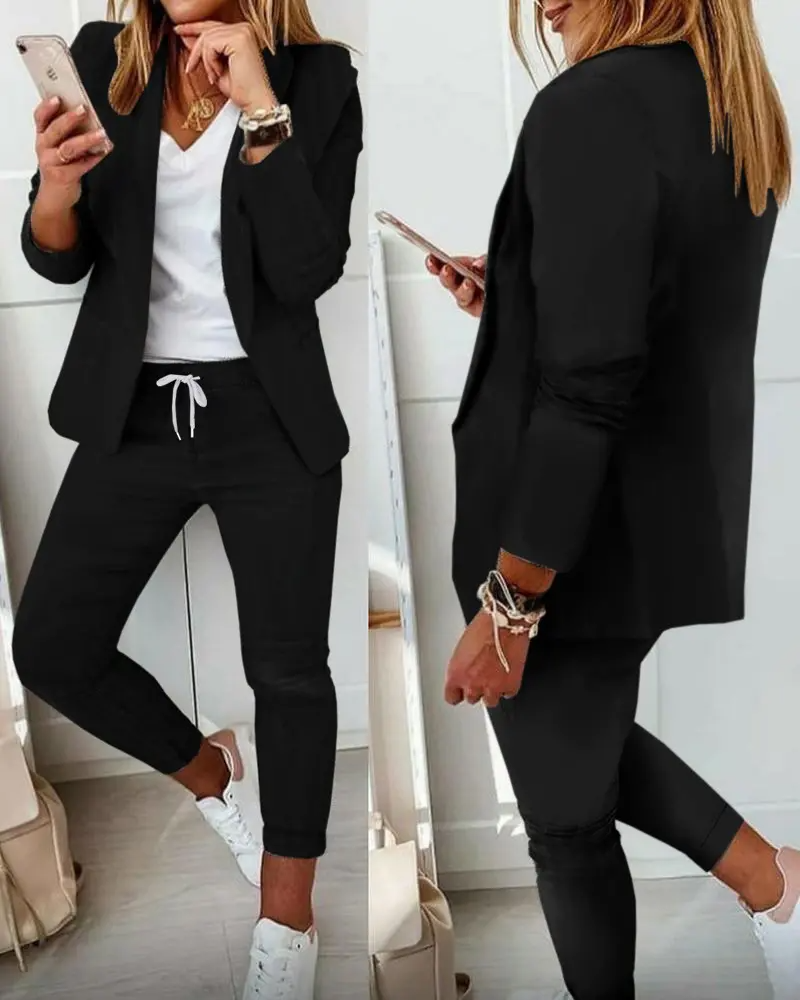 EVITA™- Blazerset | Blazer en broek