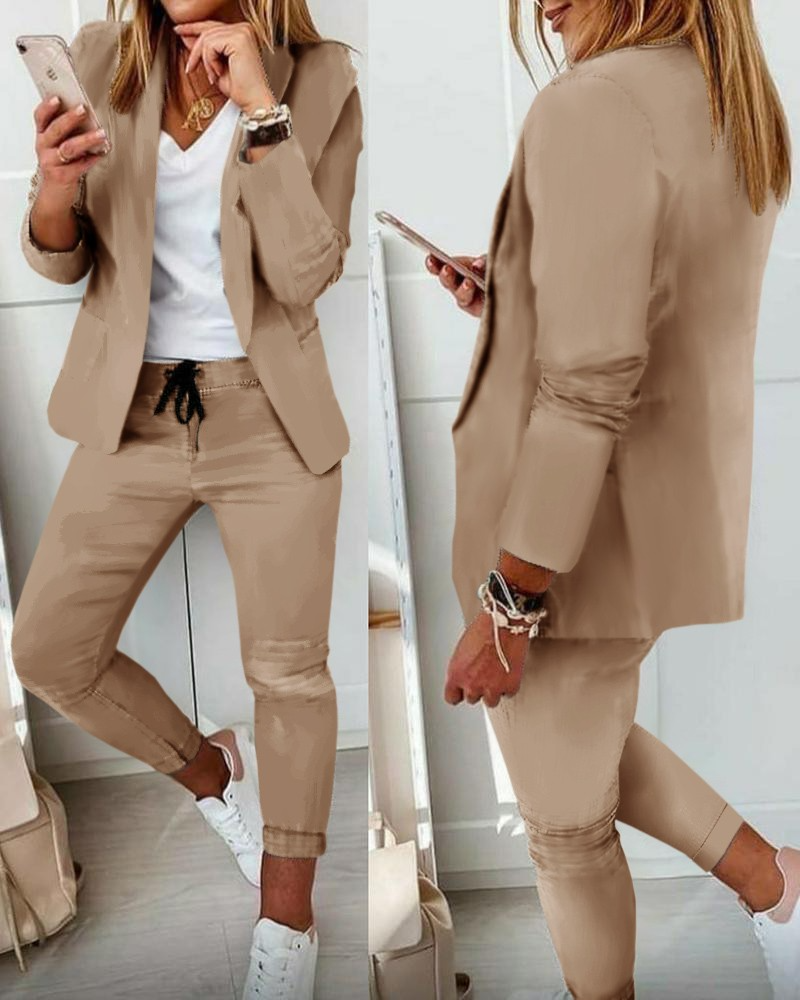 EVITA™- Blazerset | Blazer en broek