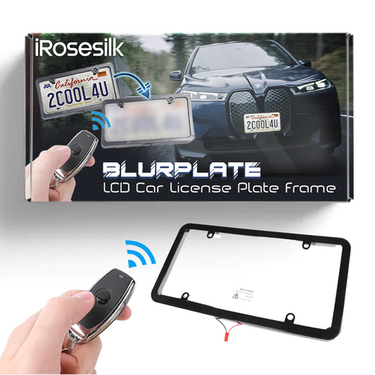 iRosesilk™ - BlurPlate LCD Auto Kentekenplaat Frame